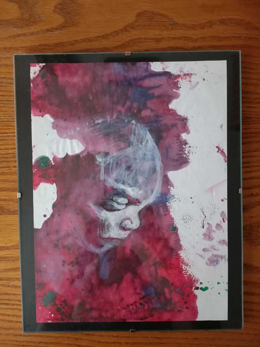 Plakat obraz dziecko niemowlę do pokoju dziecięcego polska artystka