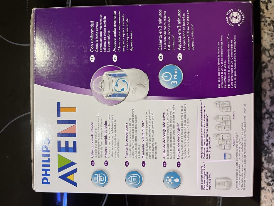 Philips Avent - aquecedor de biberoes