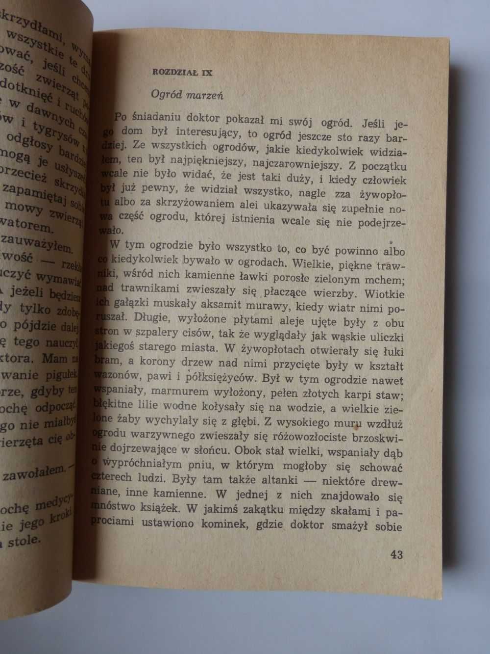 PODRÓŻE DOKTORA DOLITTLE LOFTING 1988 miękka okładka klasyka