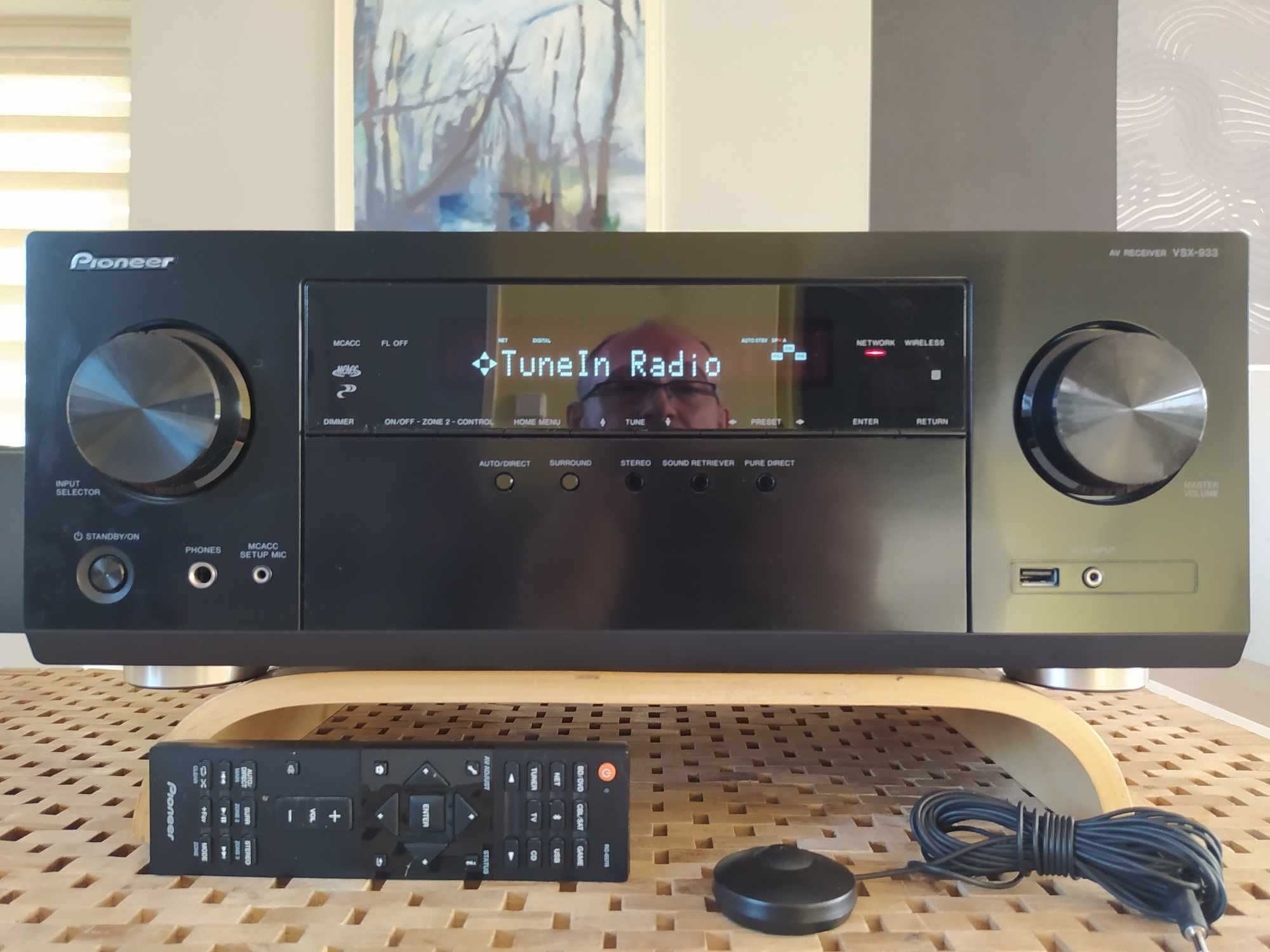 Pioneer VSX 933    (7x135 Wat/Wi-Fi/BT/USB/Int.Radio/Dolby Atmos/inne)