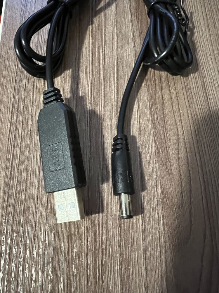 USB to DC 12V переходник