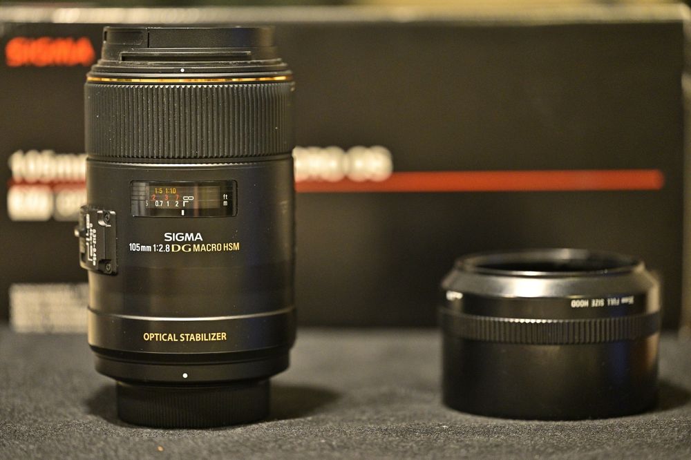 Sigma 105 2.8 dg hsm macro nikon F