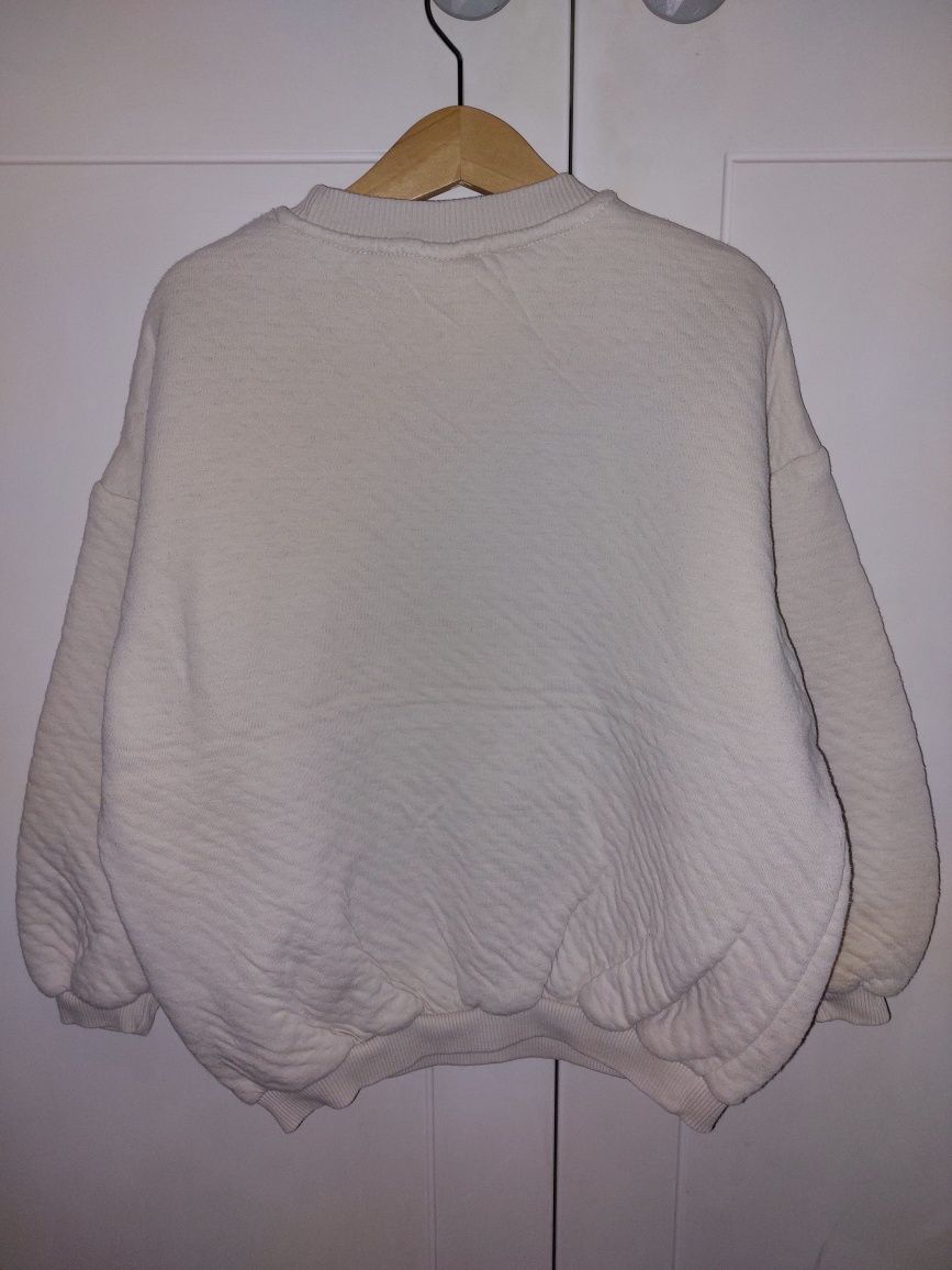 Bluza Zara rozmiar 110 watowana. Oversize