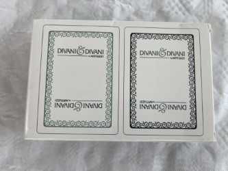 Dois Conjuntos de Cartas DIVANI & DIVANI BY NATUZZI