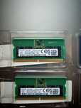 Pamięć ram kości 16gb 2x8gb sodimm ddr5 5600 nowe samsung