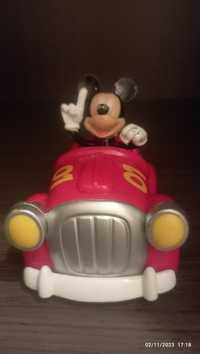 Carrinho dos bombeiros do Mickey com três figuras luzes e som