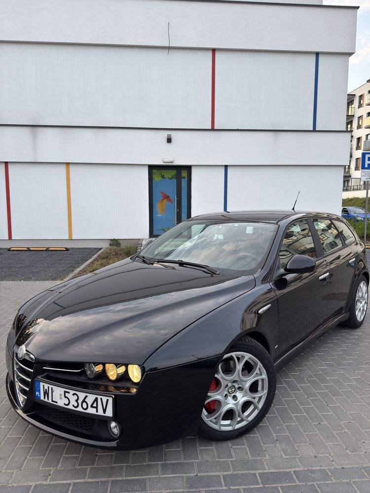 Zadbana Alfa 159 2.4JTDm Szwajcaria Automat 2Klucze Książka Łopatki Fv