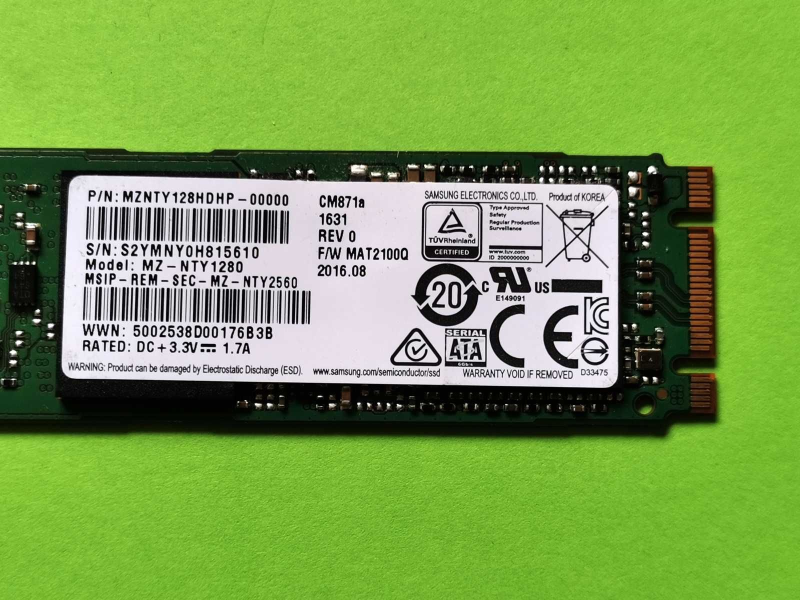 SSD M2 128GB Samsung Cm871A