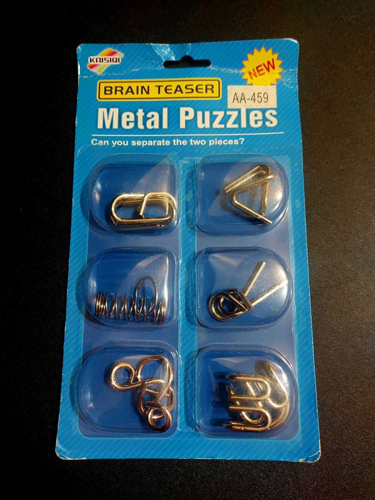 Набір металевих головоломок Metal Puzzles 6 штук