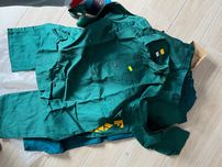 Solidne ubrania robocze - komplet (2 pary spodni + bluza)