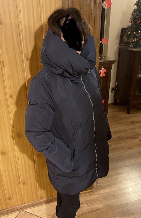 Zara puchowa kurtka,zimowa kurtka