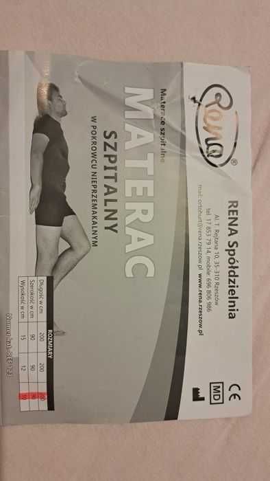 Materac Rena do łóżka rehabilitacyjnego