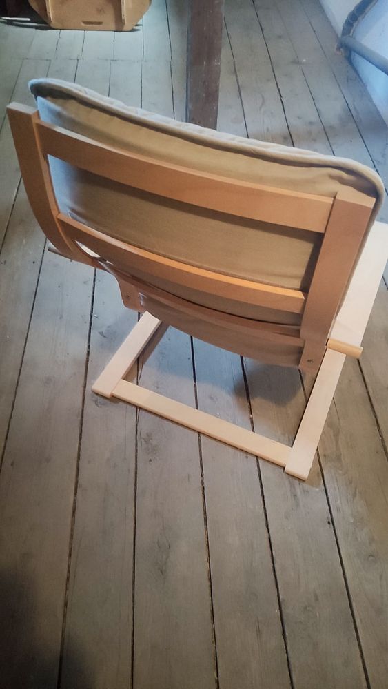 Fotel Ikea POÄNG beżowy