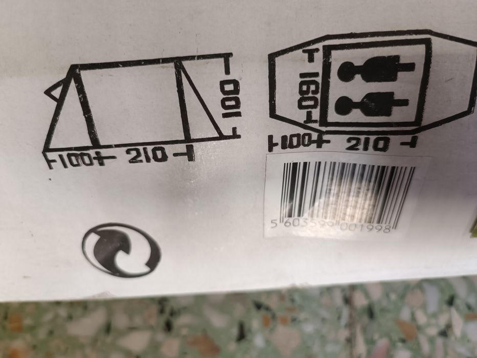 Tenda de campismo para duas pessoas