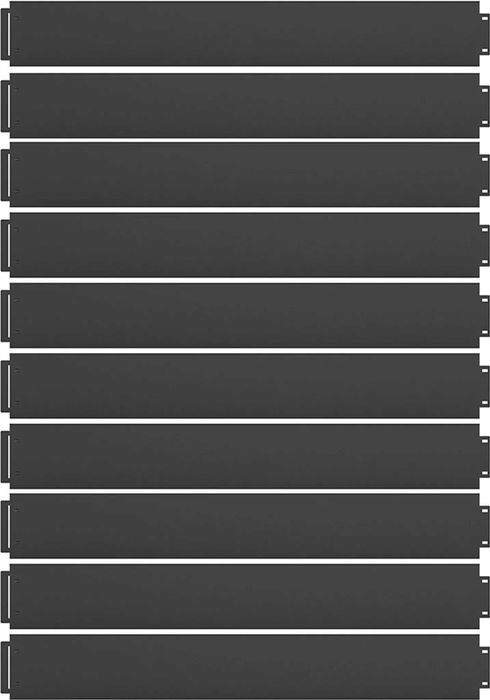 Zestaw elastycznych obrzeży ogrodowych