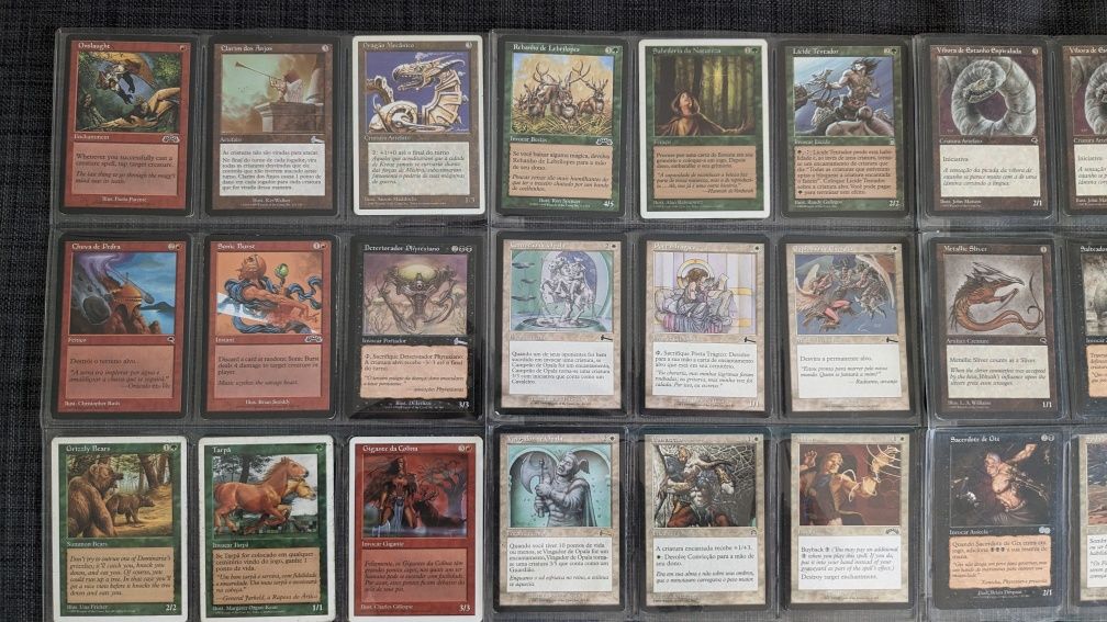 Cartas Magic The Gathering Edições Antigas