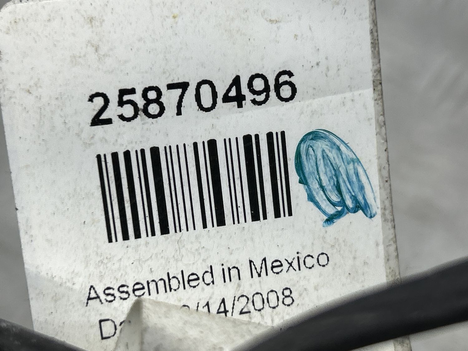 Жгут проводки двери передней правой 25870496 для Hummer H3 2005-2010