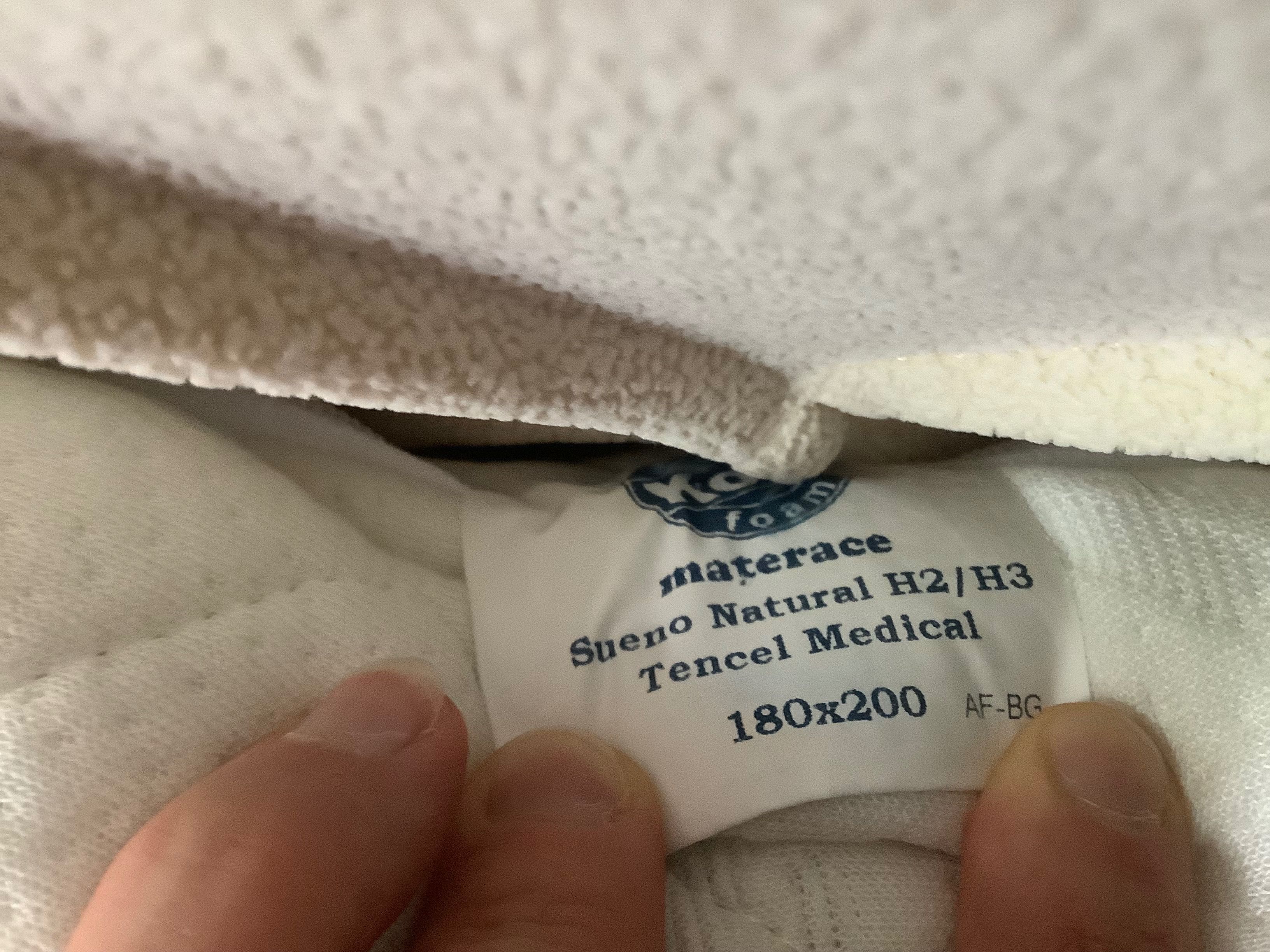 Materac Sueno Natural H2 / H3 Tencel Medical 180 x 200