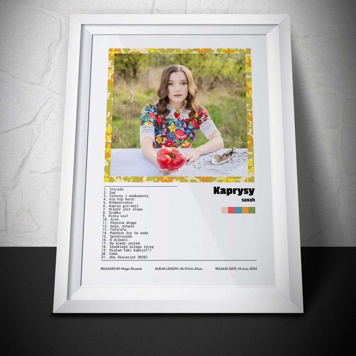 Plakat albumu - sanah - Kaprysy