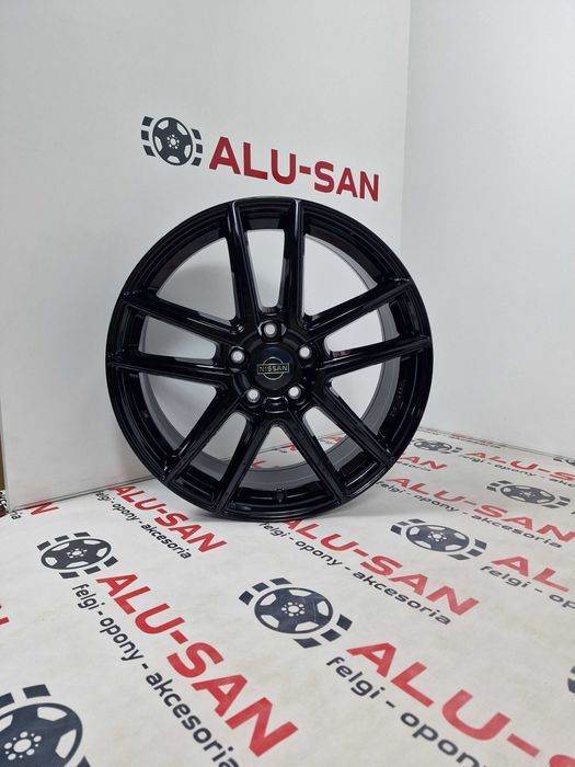 NOWE alufelgi NISSAN 18" 5x114,3 Juke Primera Qashqai - Czarne