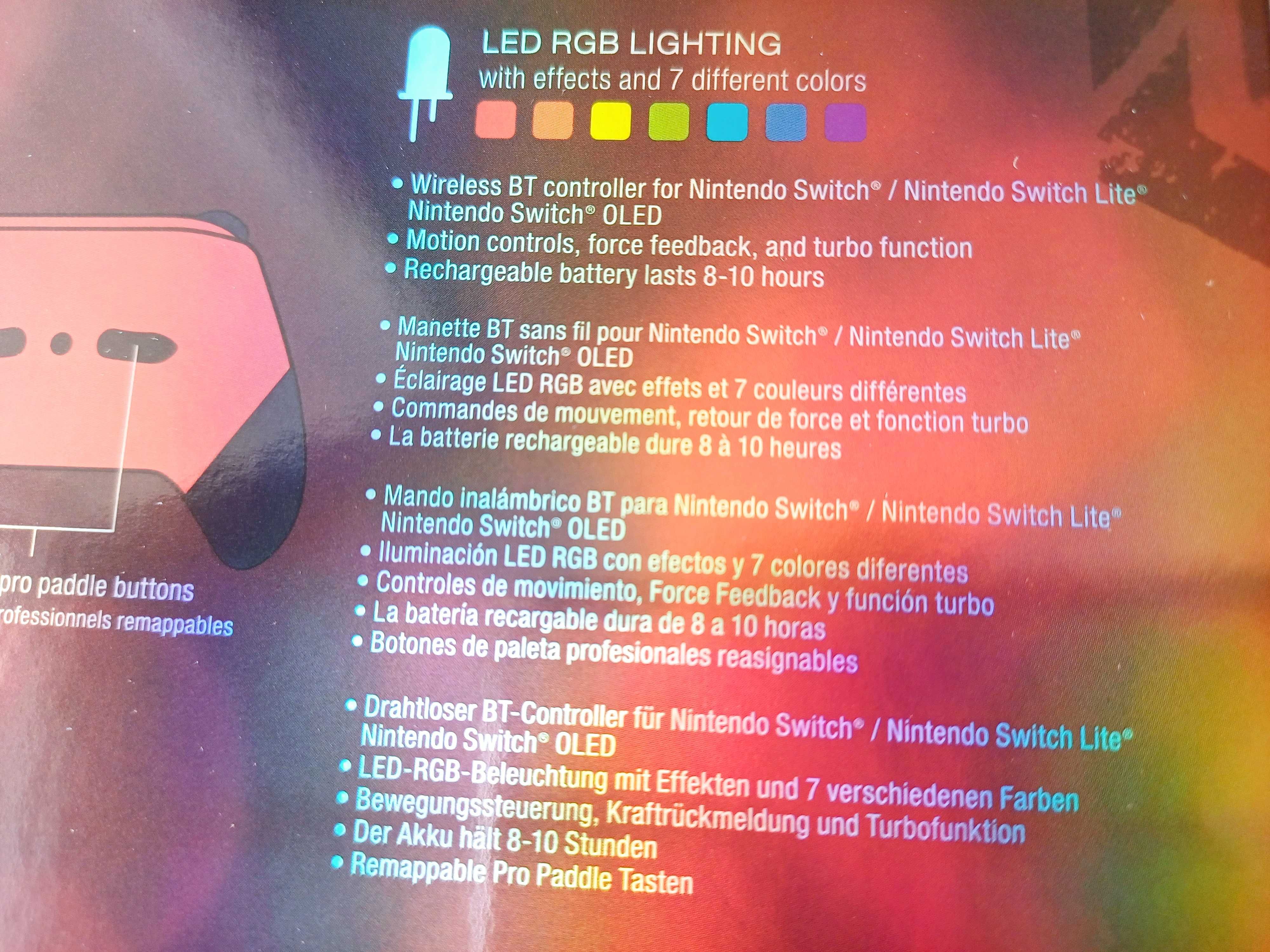 Comando Nintendo Switch Novo