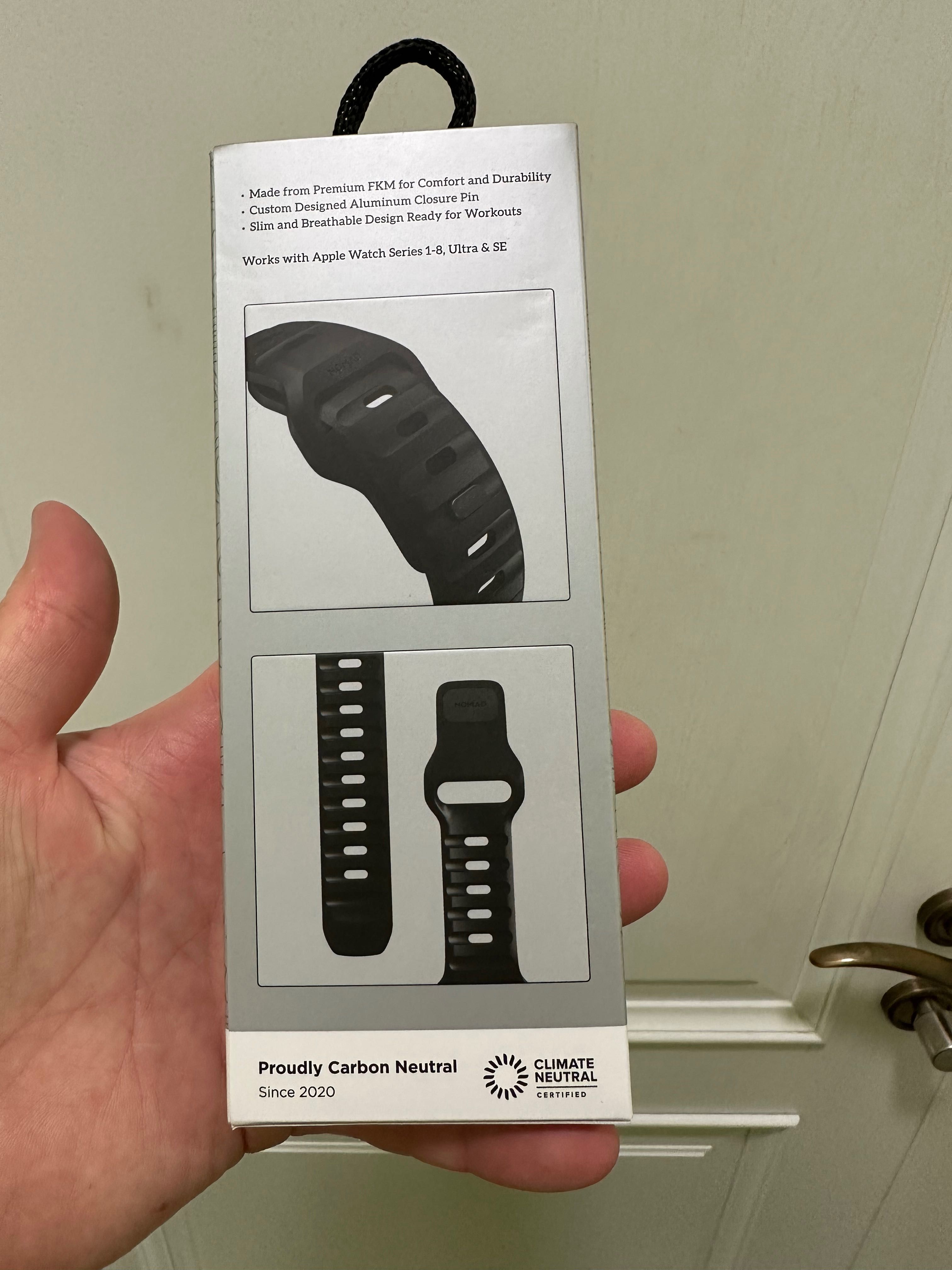 Ремінець,ремешок  Nomad Apple Watch 42,45,49 ultra NOMAD sport band