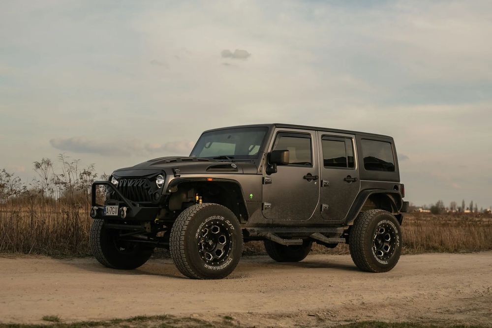 Jeep Wrangler Szary Mat, LIFT, Dubaj, Bez korozji