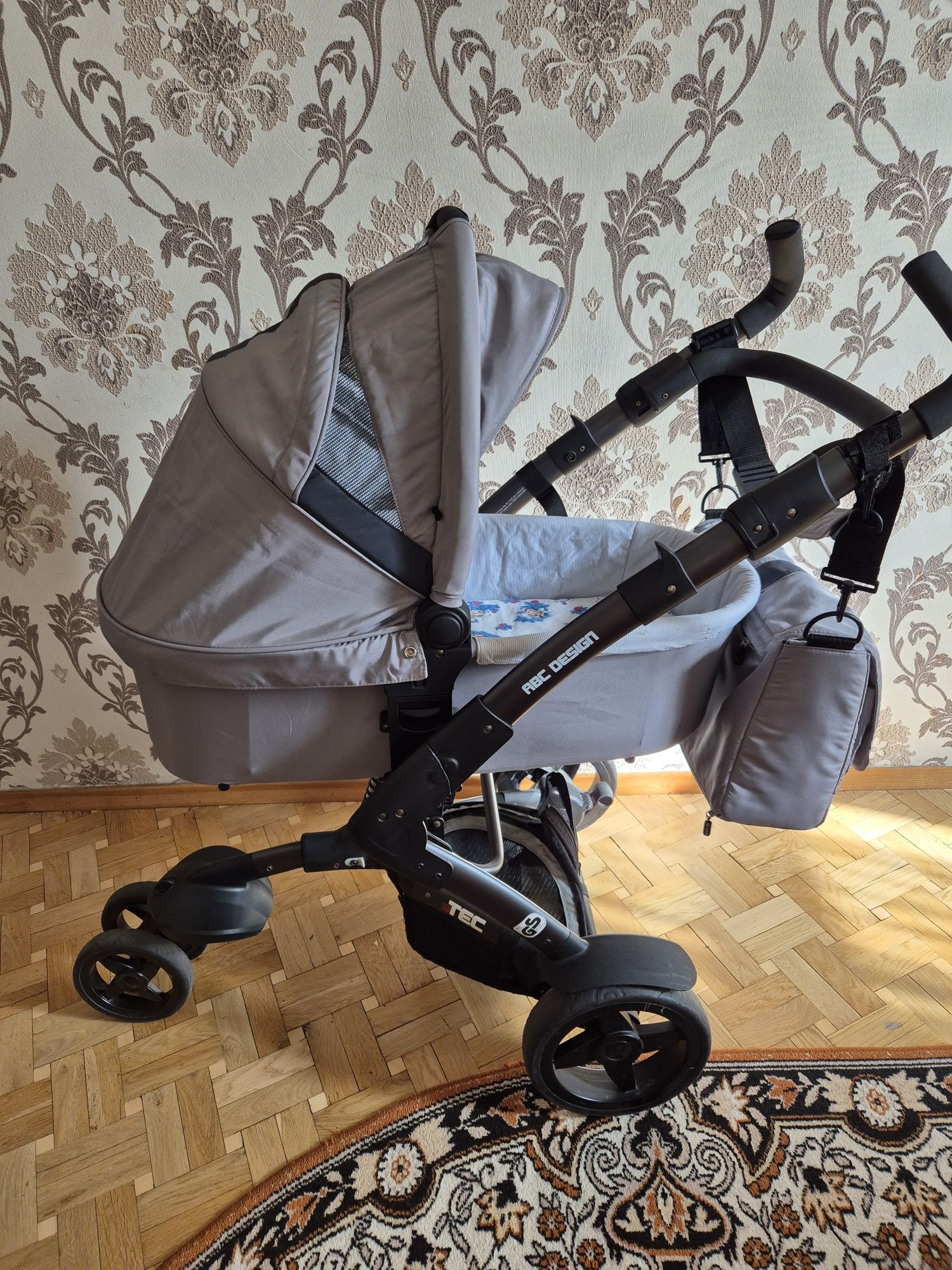Універсальна коляска ABC Design 3 Tec (2 в 1) Pearl