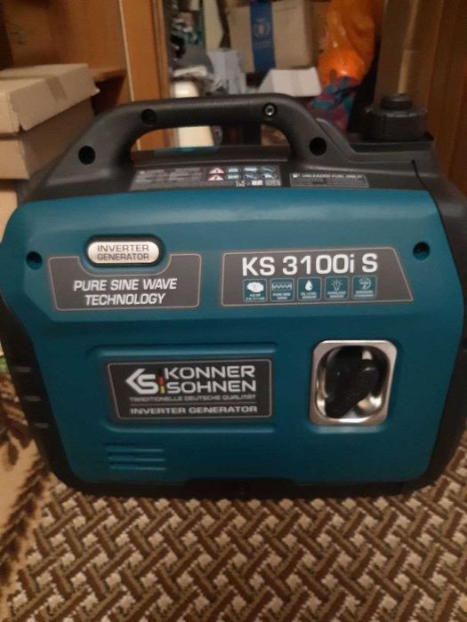 Генератор інверторний Könner&Söhnen KS 3100i S, новий, в упаковці
