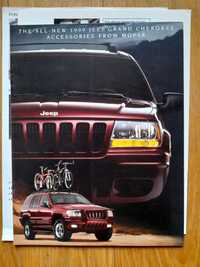 JEEP Grand Cherokee akcesoria MOPAR prospekt USA rok 1999