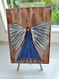 Obraz ręcznie malowany Anioł