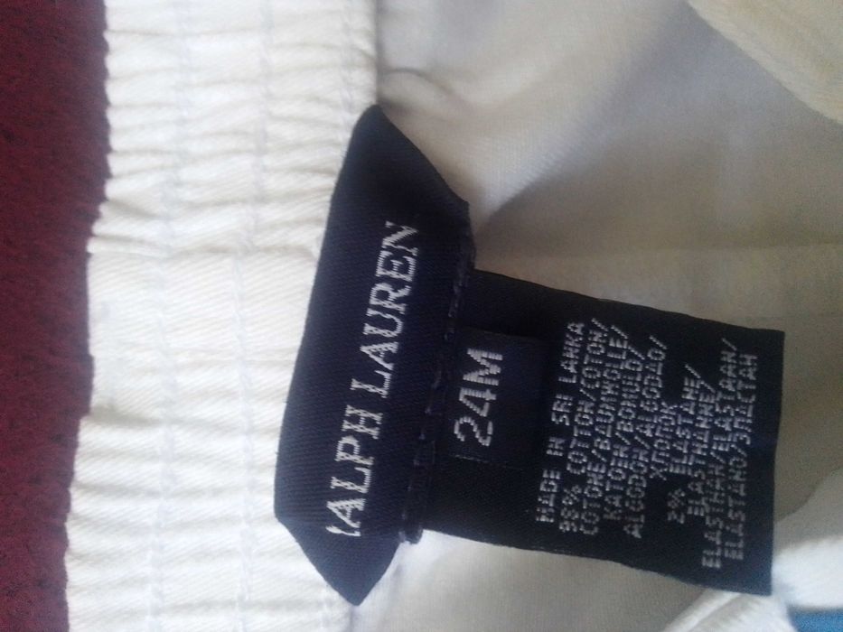 Calções Ralph Lauren, 24 meses