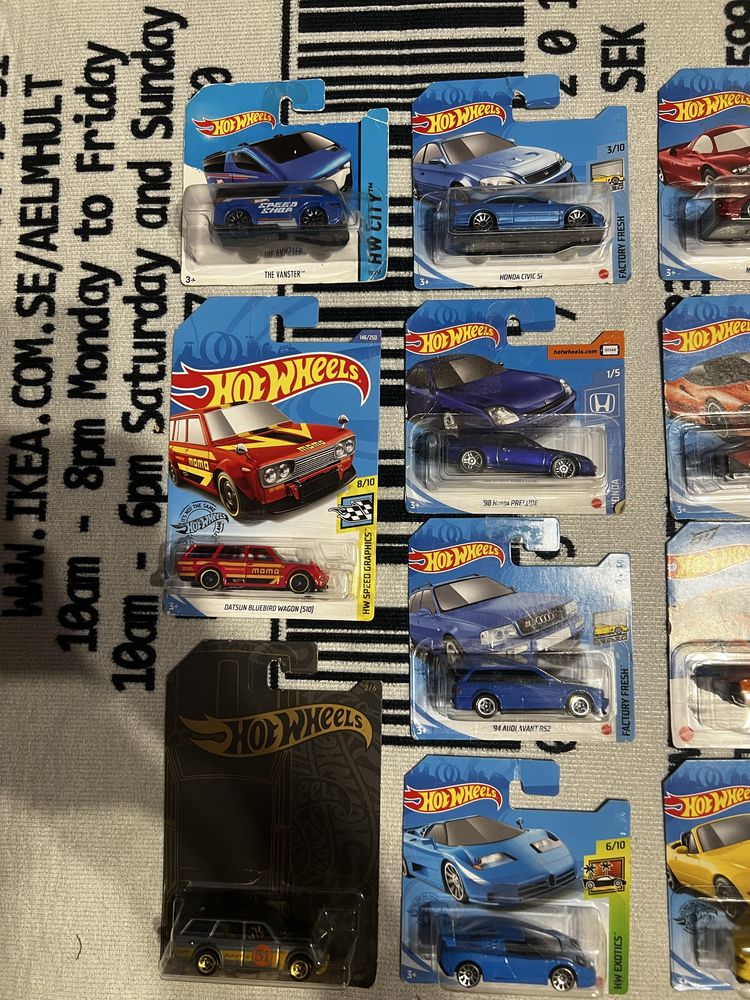 Zestaw hot wheels