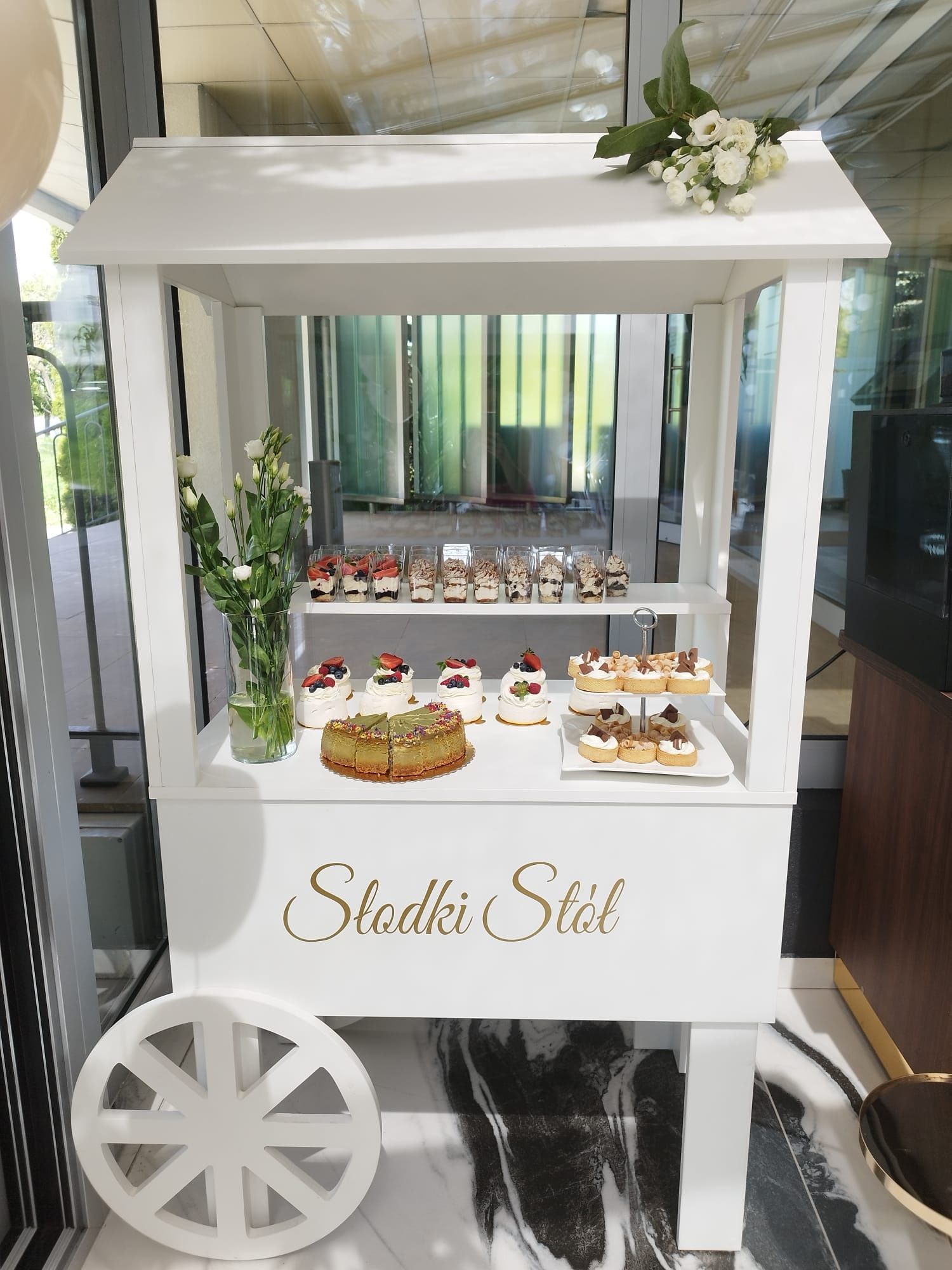 Stół/wózek Candy Bar nowy