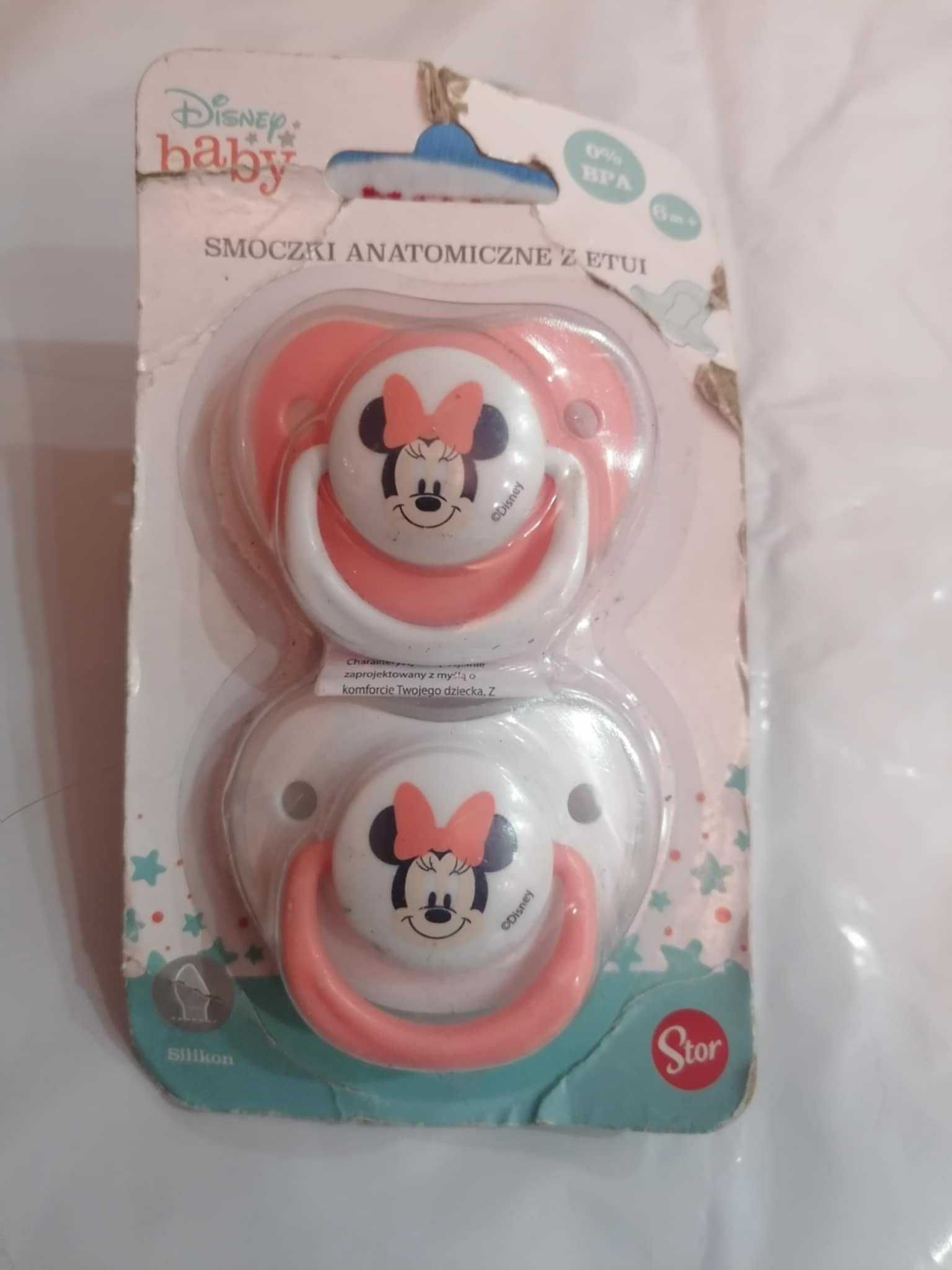 Smoczki Anatomiczne Etui 2szt +6 0%BPA Disney Baby