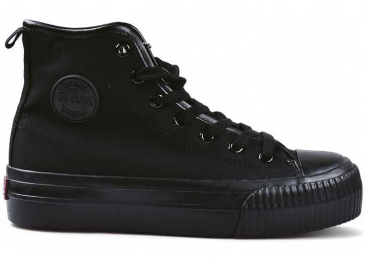 Buty Damskie Lee Cooper Trampki Platforma za kostkę -2134 r.39 CZARNE