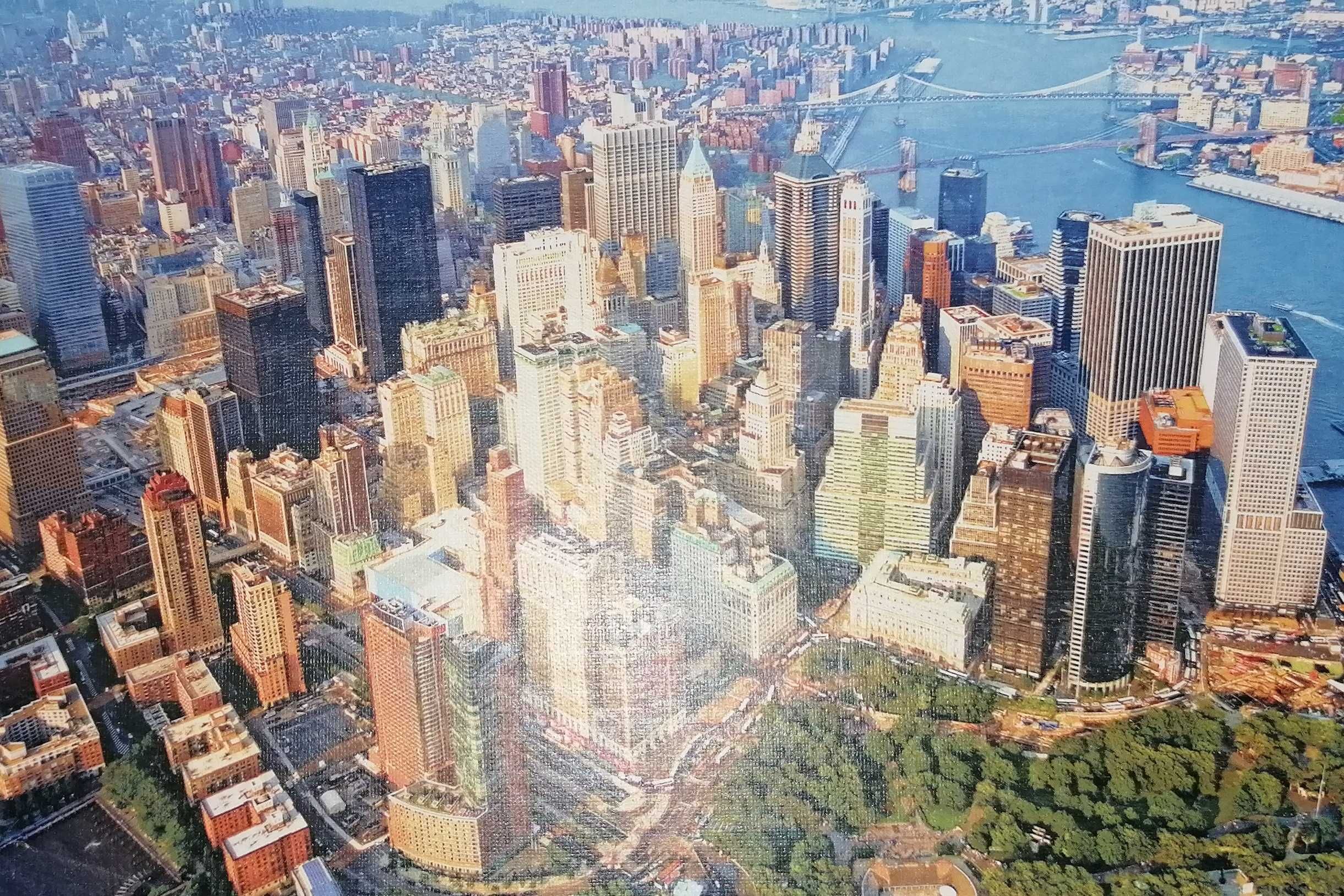 Sprzedam puzzle 1000, panorama Nowego Yorku, kompletne