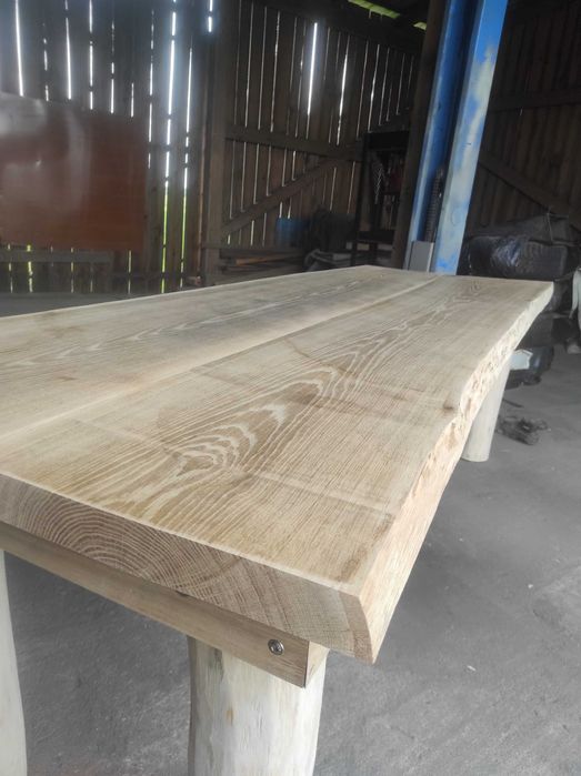 Stół dębowy ogrodowy