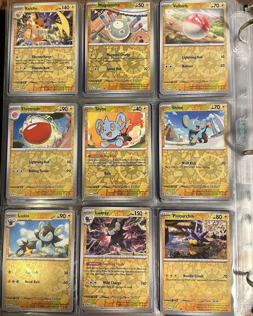 Pokémon - Colecção completa da Expansão Paldea Evolved (PAL) 193/193