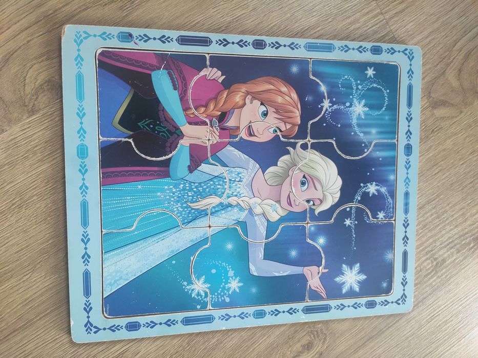 Układanka puzzle Kraina Lodu Elza Anna