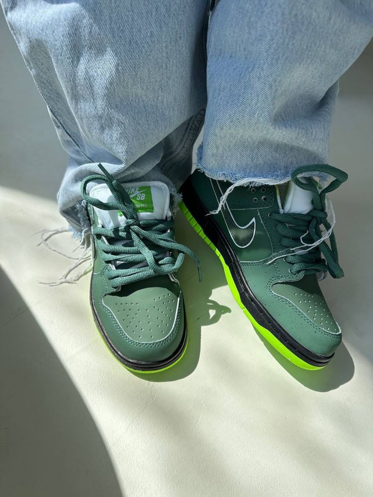 Buty Nike Sb Dunk green lobster