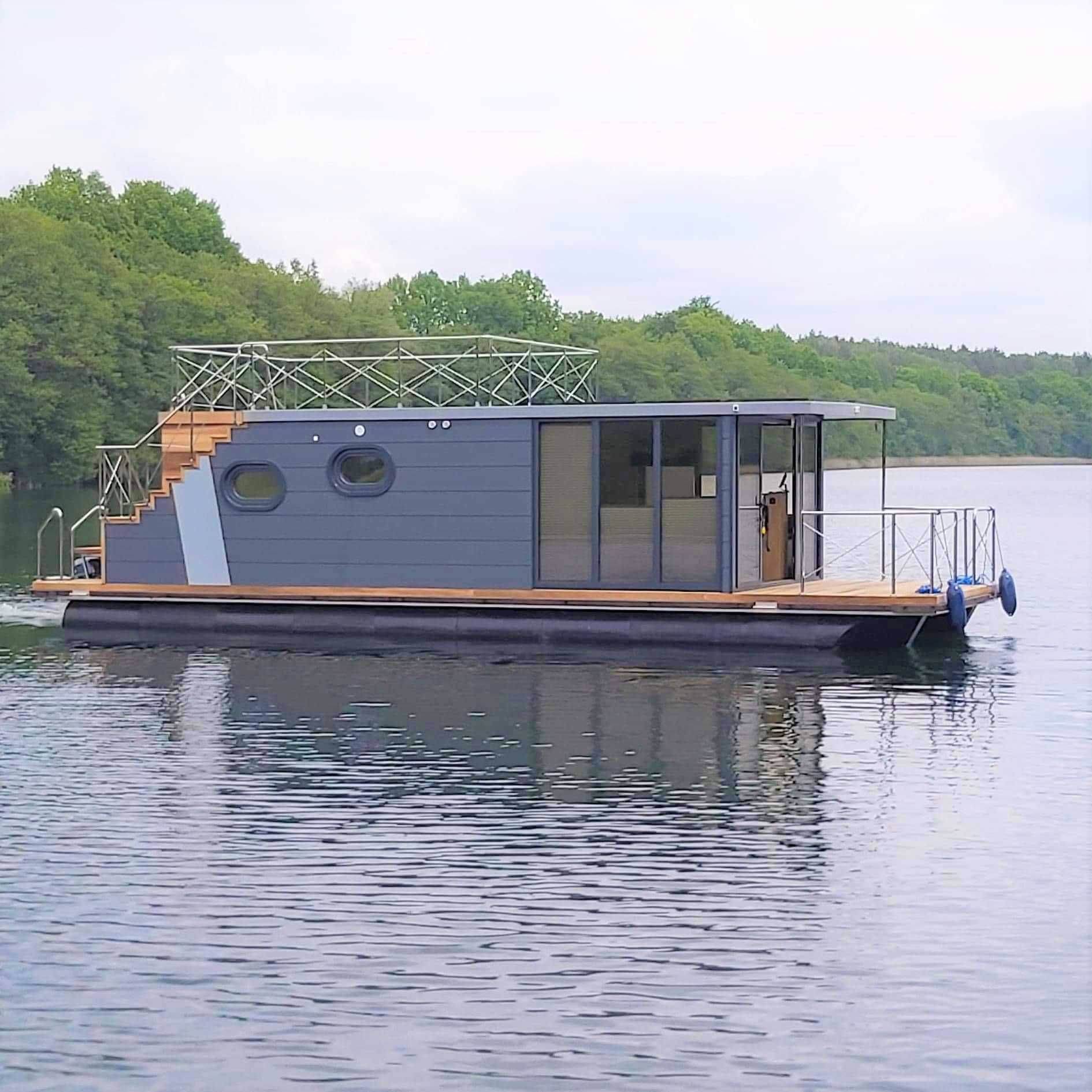 Łódź dom na wodzie houseboat Campi Boat 400 hausboot