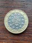 Moeda de 1 euro de Portugal 2008