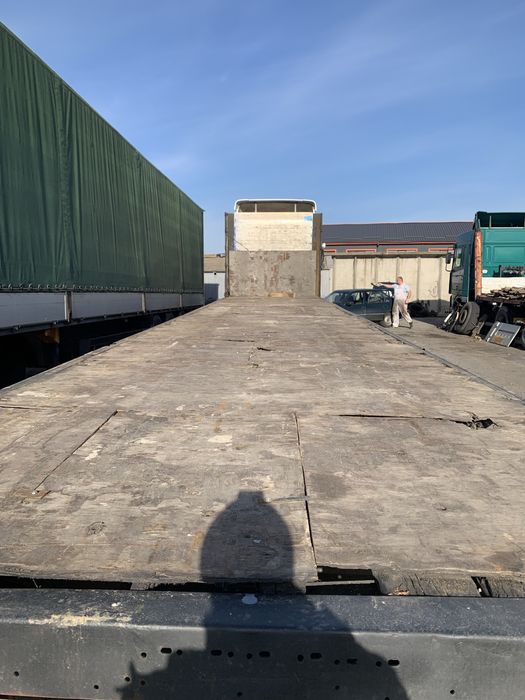 Продам напівпричіп, тент, штора, площадка