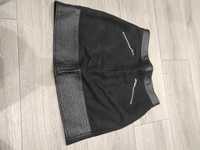 H&M nowa spódnica z metką #czarna #imitacja skóry #40 #M #święta