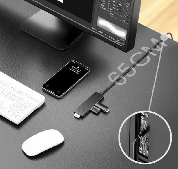 tsupy rozgałęźnik hub usb-a na  usb-a 3.0