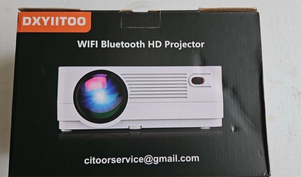 Мультимедійний домашній проектор Dxyiitoo S3 Full HD LED 9800 Лм