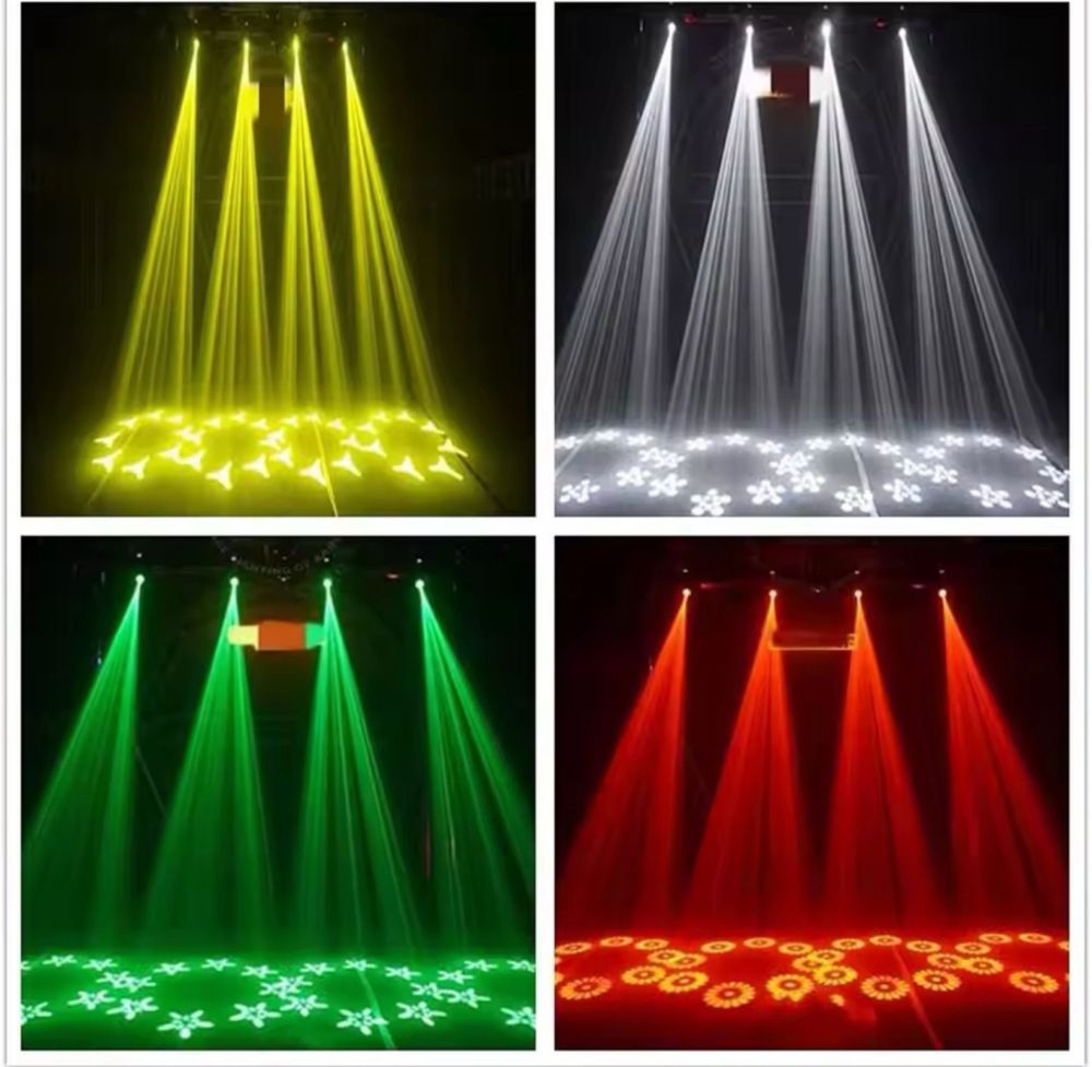 Dwie nowe głowy ruchome 150w beam gobo pryzma dmx auto sound