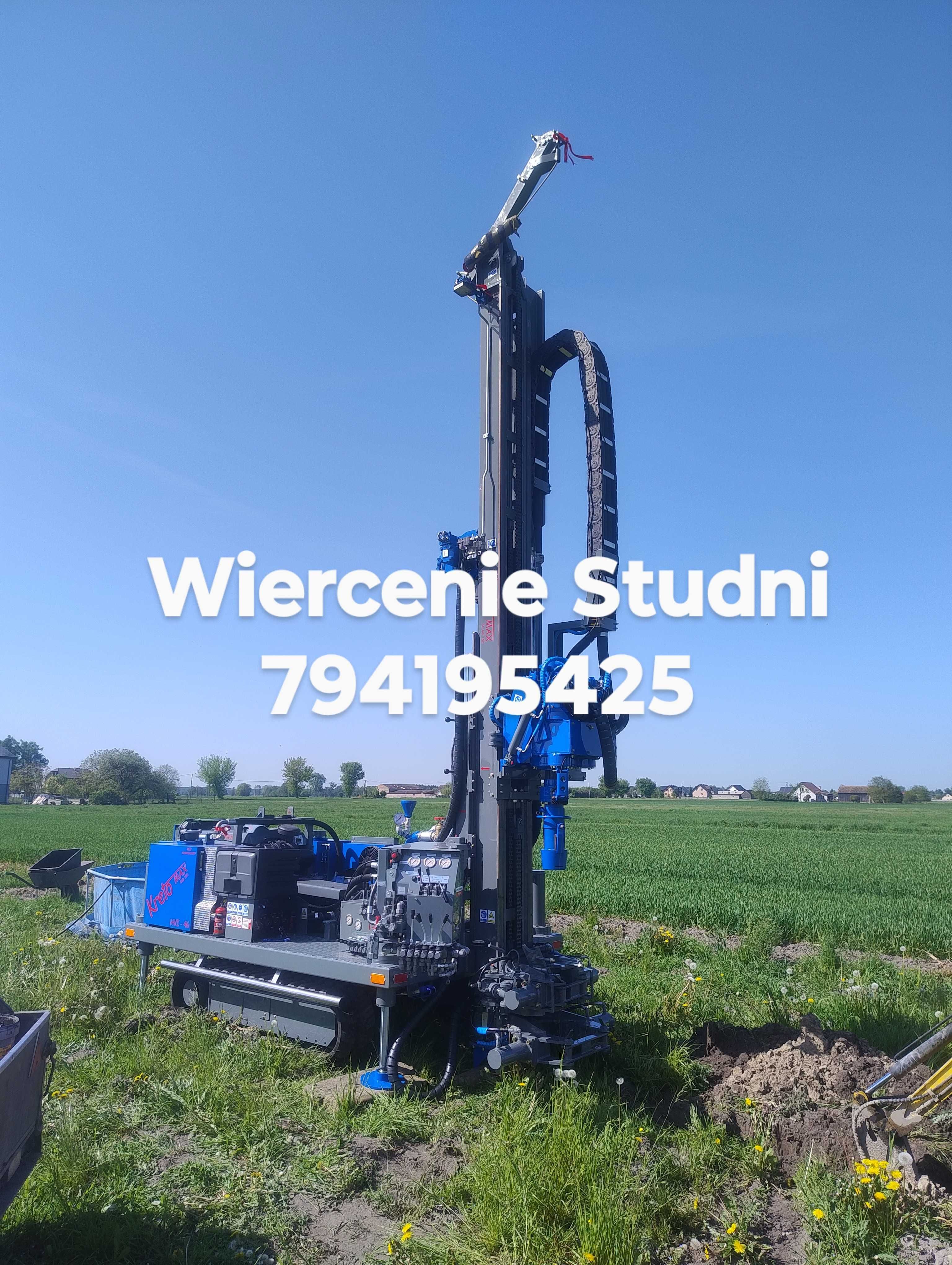Wiercenie studni głębinowych pompy ciepła