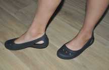 Crocs Kadee J3 ( 34-35) Flat, wsuwane baleriny, baletki, półbuty super
